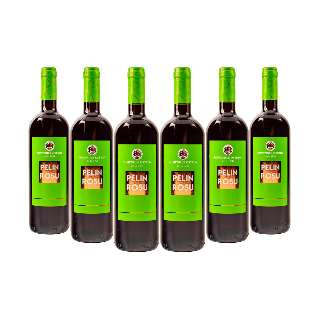 Pelin Rosu, bax 6 sticle-0.75l, demidulce