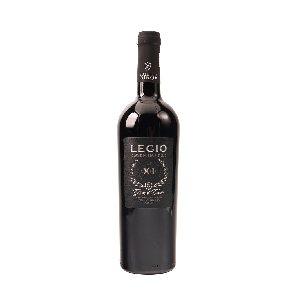 Sticlă Vin Legio Roșu – Cabernet Sauvignon, Fetească Neagră & Merlot – 0.75 L