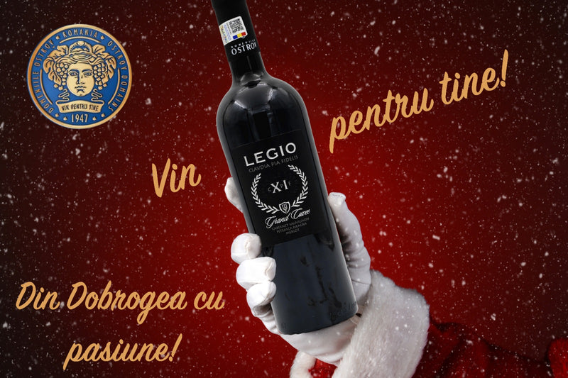 Legio, Cabernet Sauvignon&Feteasca Neagră, Reserve, Grand Cuvée, bax 6 sticle-0.75l, sec, roșu