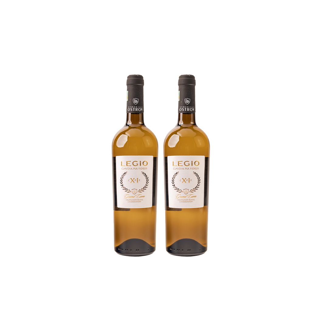 Pachet Legio două sticle – 2 sticle Alb (Sauvignon Blanc & Chardonnay)